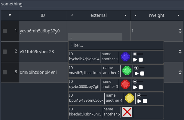 Database - Other Dropdown