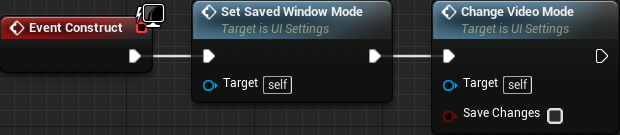 UI Settings Construct